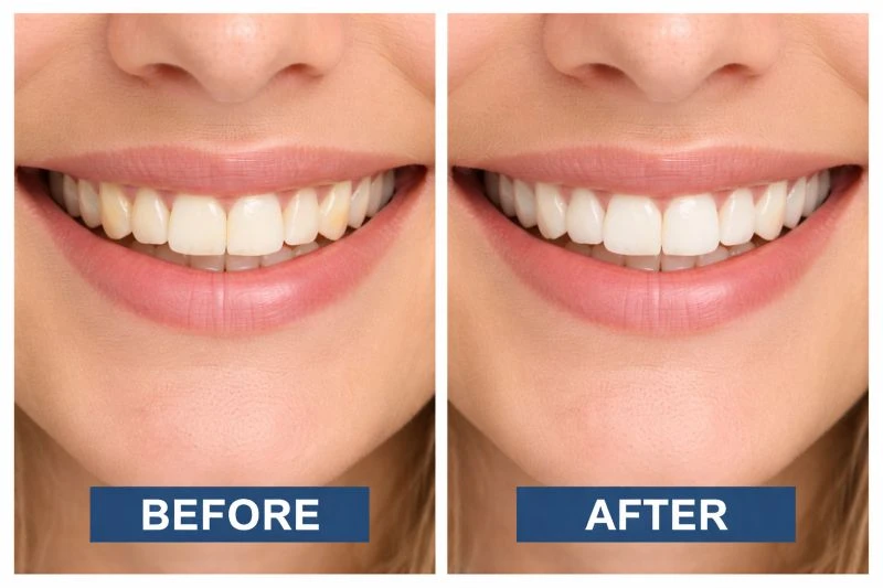 Before After
